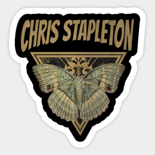 Chris Stapleton // Fly Away Butterfly Sticker